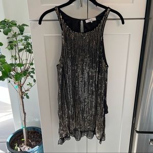 Parker Sequin Top NWOT